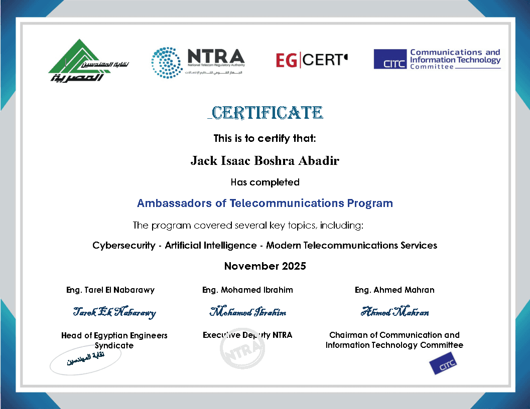 Ambassadors of Telecommunications Program